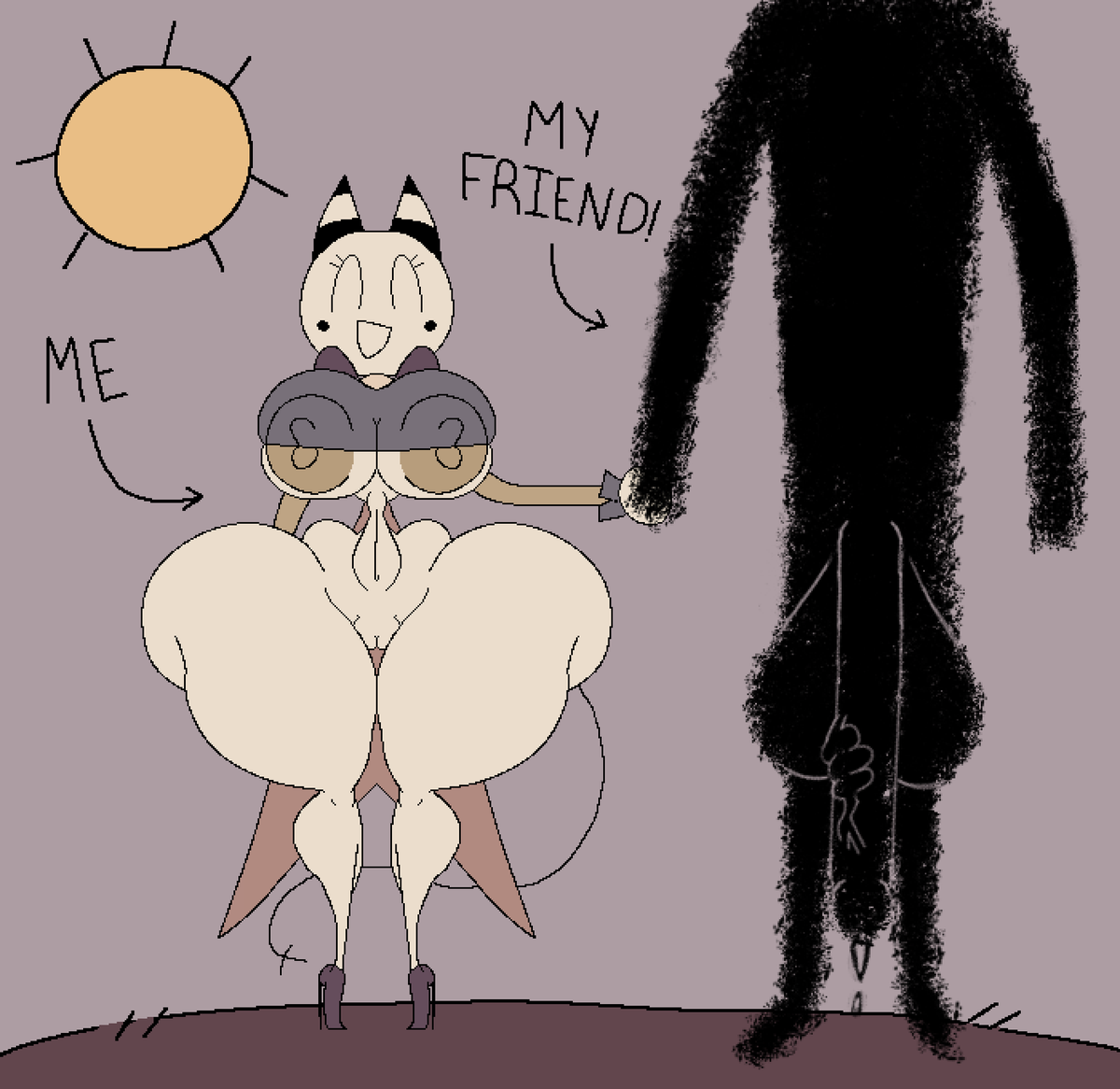 thisisk33l's tweet photo. i saw an interesting video on Youtube that inspired me to draw this for fun https://t.co/rLrmNkwajU