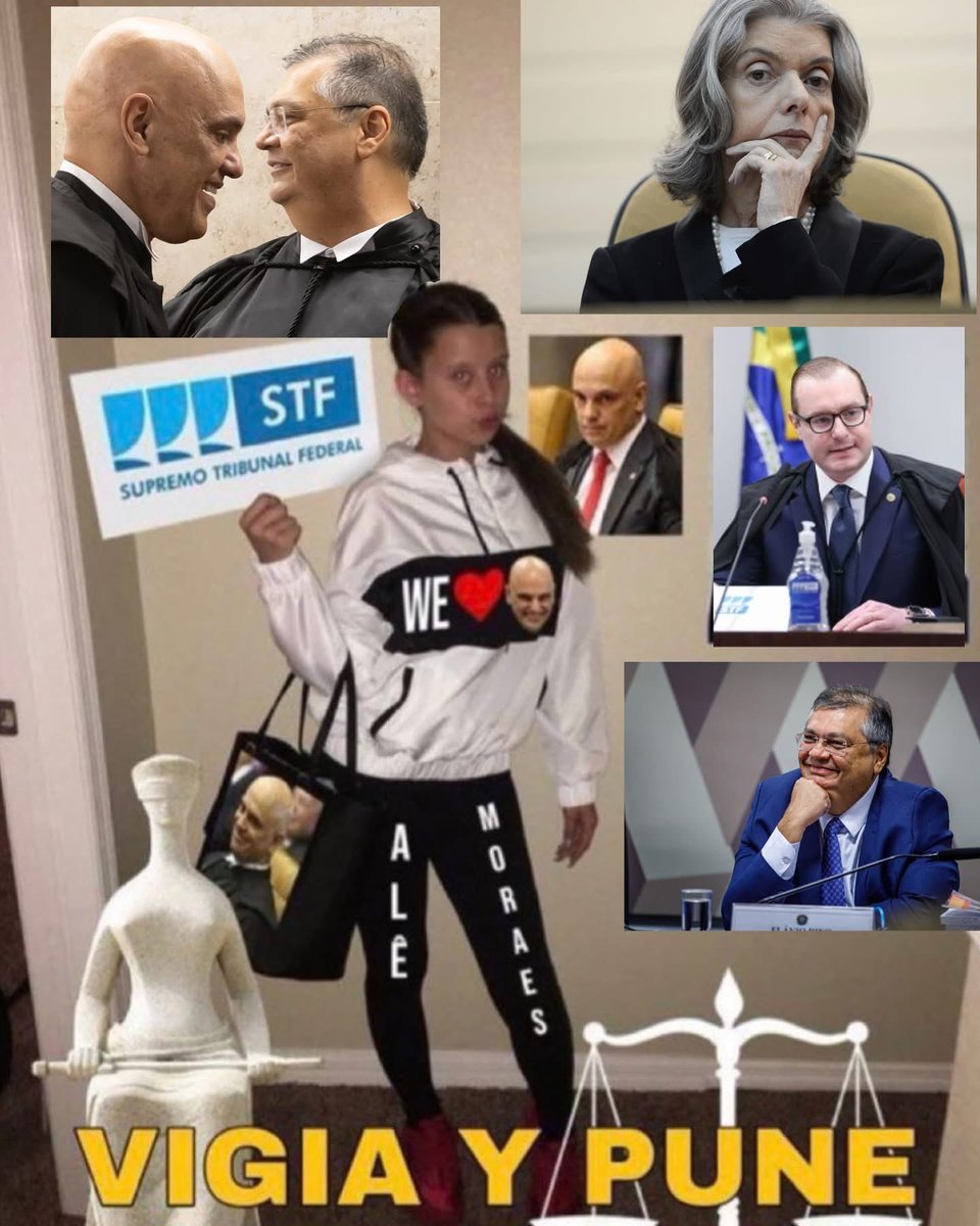 Obrigada por esse momento histórico e de justiça, Carmen Lúcia, Alexandre de Moraes, Flávio Dino e Zanin!

BOLSONARO CONDENADO