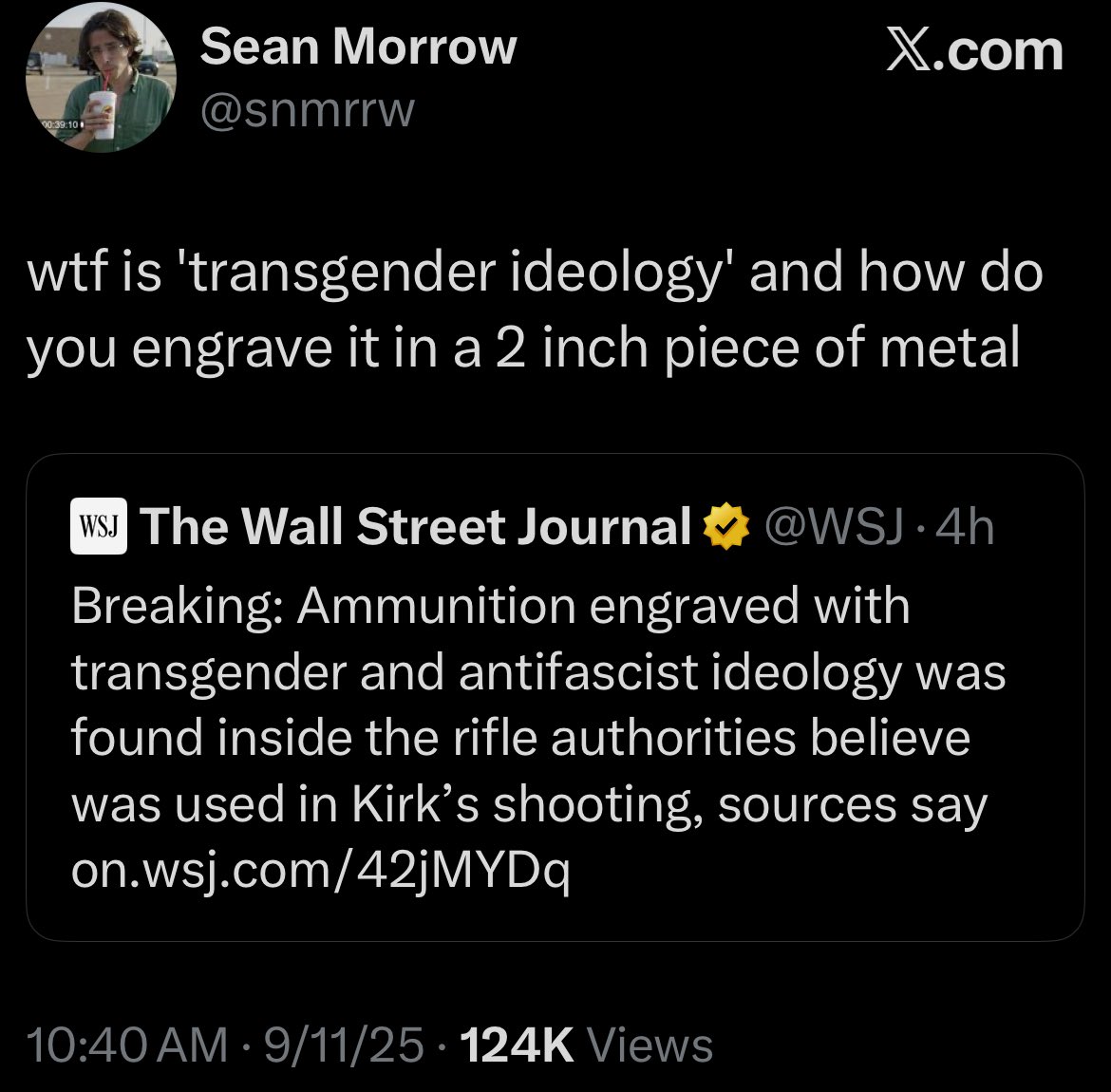 Did any editor at <a href="/WSJ/">The Wall Street Journal</a> ask this question before pushing out a breaking news alert? on an extremely inflammatory subject? on a claim from a factually challenged admin that is now being walked back, after zooming round the world?