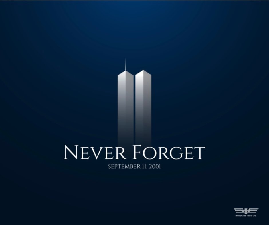 We pause to remember the lives lost on September 11, 2001.