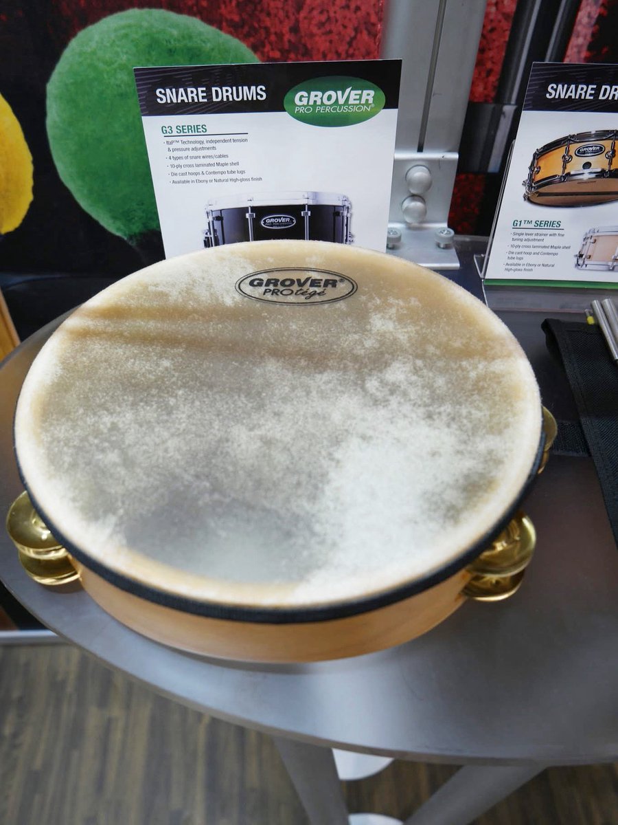 Grover Protégé Tambourine

A professional tone, student-friendly price. Illuminate your ensemble without compromise.

-Sound clarity at an affordable price $99.00

#groverpropercussion #ProtégéSeries #StudentPercussion #GroverPro #concertpercussion