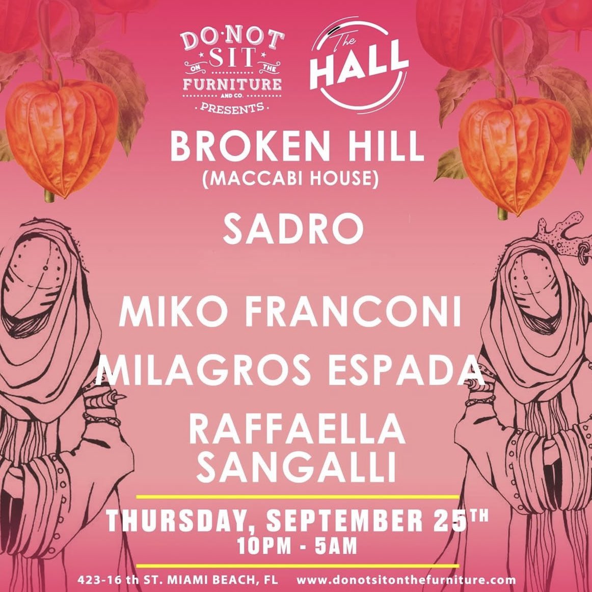 djsadro's tweet image. Playing at Do not sit for the first time on the 25th! 
If you’re in Miami come say hey 🪩