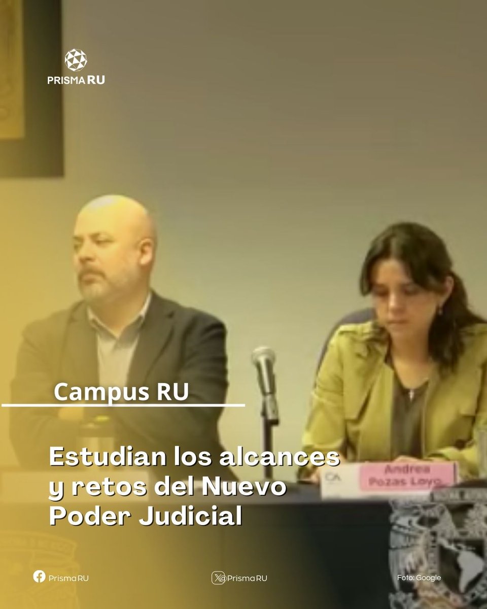 PrismaRU's tweet photo. 💠 El #CAACS organizó la conferencia "El nuevo Poder Judicial y sus alcances en la Sociedad Mexicana" | Nuestra compañera Dulce García (@DulceGarcia007) nos comparte la nota.

#RelatamosAlMundo🌎 #RadioUNAM 96.1 FM 📻 https://t.co/S70MbjaYiT