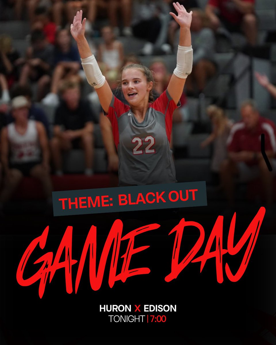 ITS GAME DAY‼️ Come support our girls as they take on Edison! Wear black 🐅