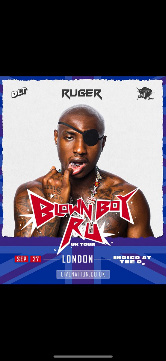 🚨 COMPETITION 🚨

Want to see <a href="/rugerofficial/">BLOWNBOY RU</a> live in London on September 27? We’ve got the perfect opportunity for you! 

One lucky winner will win 2 tickets to this unforgettable show. 🤩🔥
