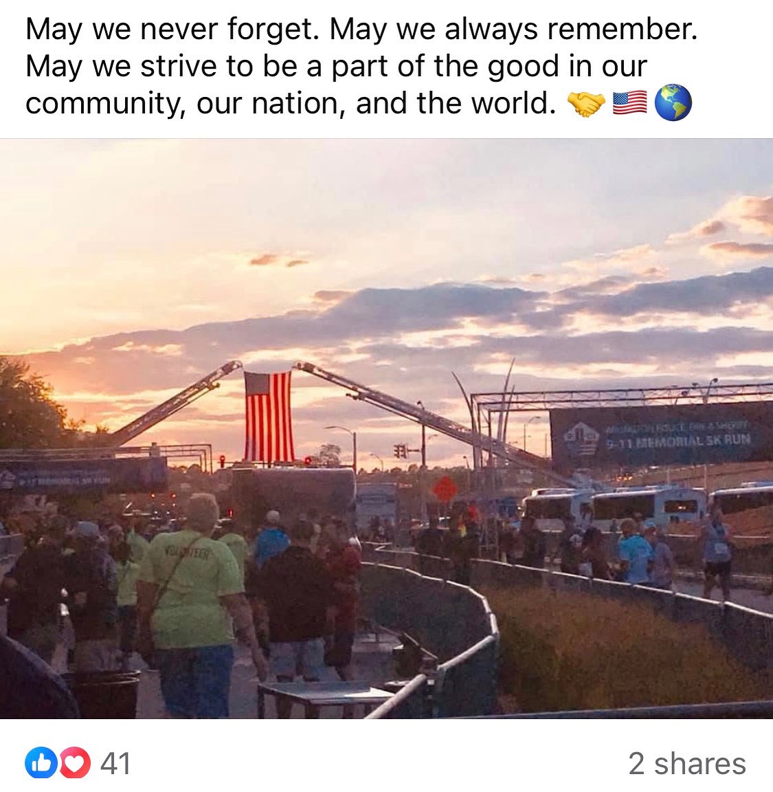 Kim4Arlington's tweet image. Now more than ever…
May we never forget and may we always remember that violence is never the answer. 💝🕊️💝
#NeverForget911