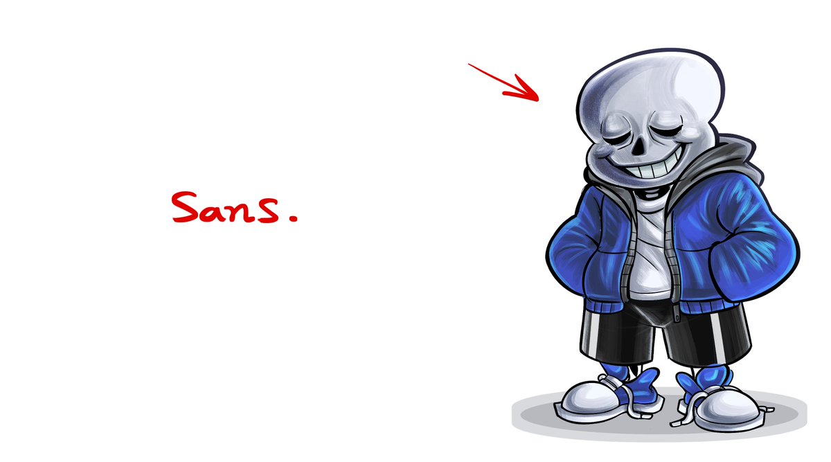 Raw ass sans art
#Undertale