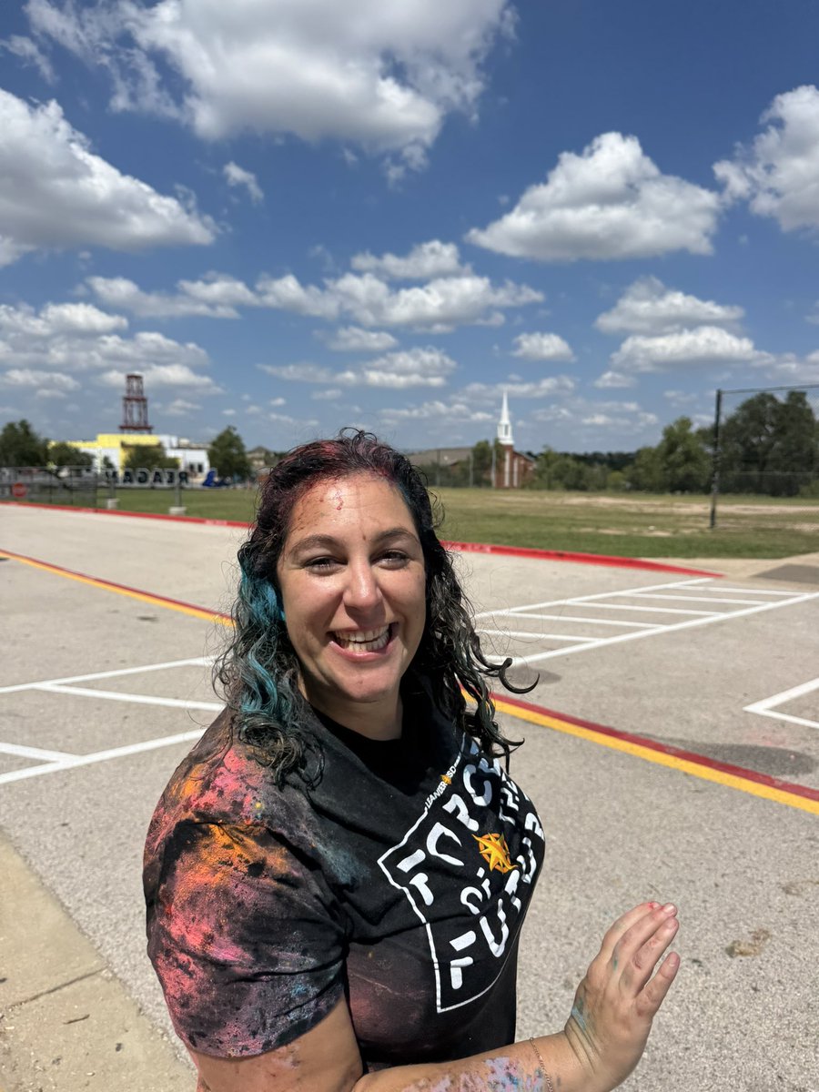 How it started, went and ended. Happy APEX Glow Run Day Reagan!