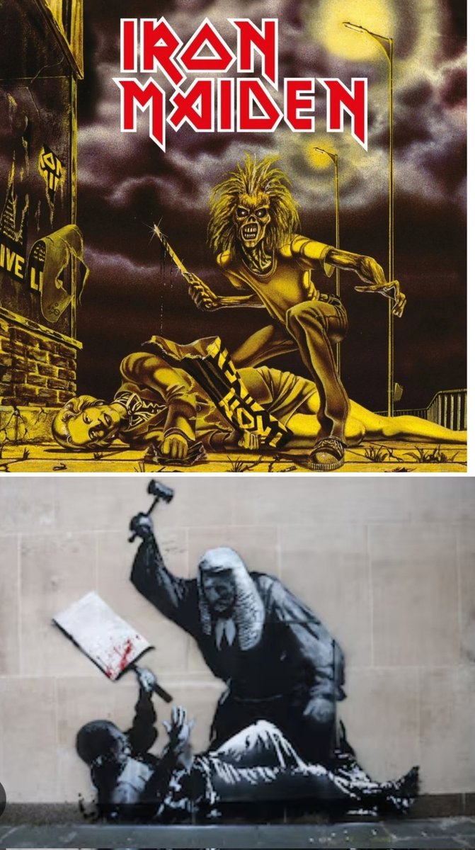 #Bansky #IronMaiden