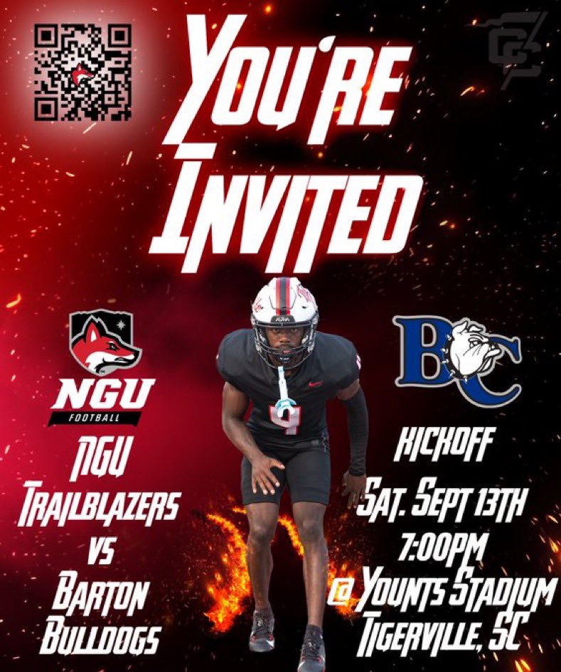 Blessed to get a game day invite from <a href="/NyleGrove/">Coach Nyle, MBA, M.Ed</a> . Looking forward to seeing the program compete and ball out! 🔥 

<a href="/prime038/">Chris “PT” Chancellor Sr.</a> <a href="/dwdanielFB/">D.W. Daniel Football</a> <a href="/coach__ellison/">Coach Kirk Ellison</a> <a href="/galloway_tj/">TJ Galloway</a> 
#wintoday