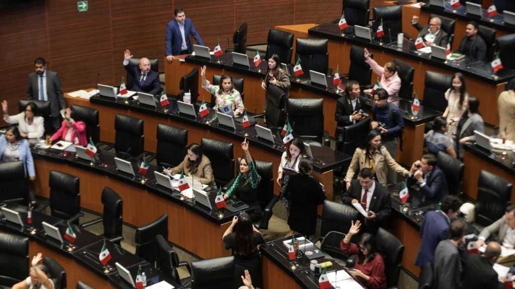 AViverosNoticia's tweet image. SENADO APRUEBA EN FAST TRACK REFORMA PARA PODER RATIFICAR A MANDOS DE LA GUARDIA NACIONAL

#Senado #mandos #GN 

albertoviverosnoticias.com/detallenota.ph…