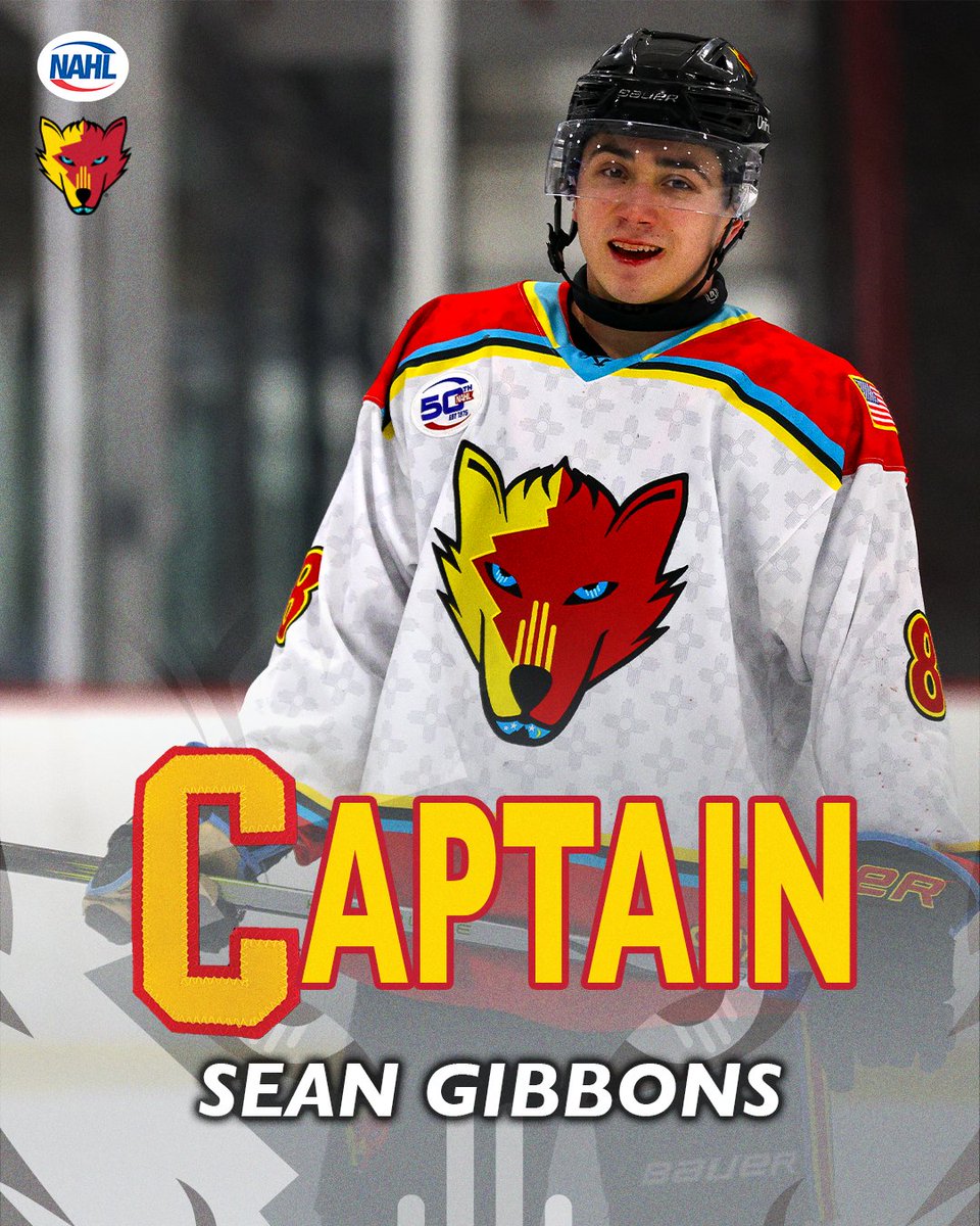 NMIceWolves's tweet image. The Ice Wolves are proud to announce Sean Gibbons as the 2025-26 captain! Gibbons is committed to play NCAA Division I hockey at the United States Military Academy. Congratulations!