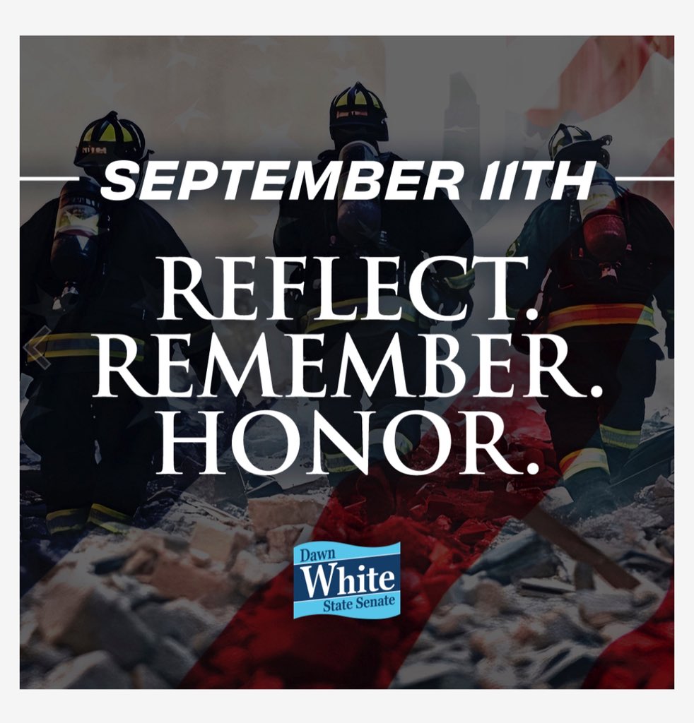 We will never forget the heroic actions of our first responders or the lives lost and forever changed.