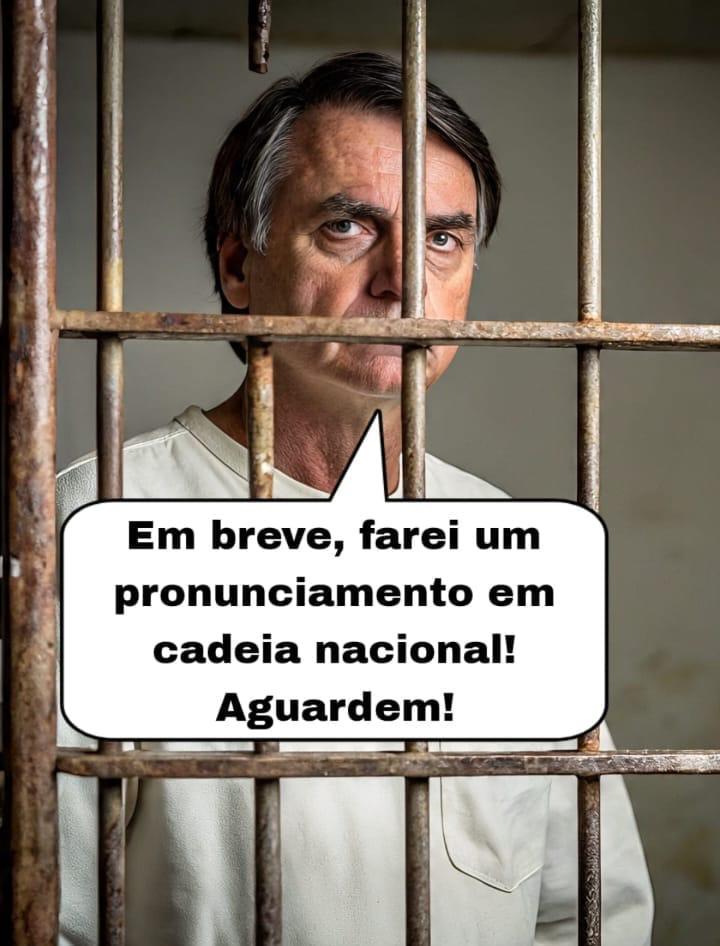 CleilsonS's tweet photo. GRANDE DIA 
#BolsonaroNaCadeia 
#bolsonaronapapuda #bolsonarocondenado 
#grandedia https://t.co/mllCUOjeJF