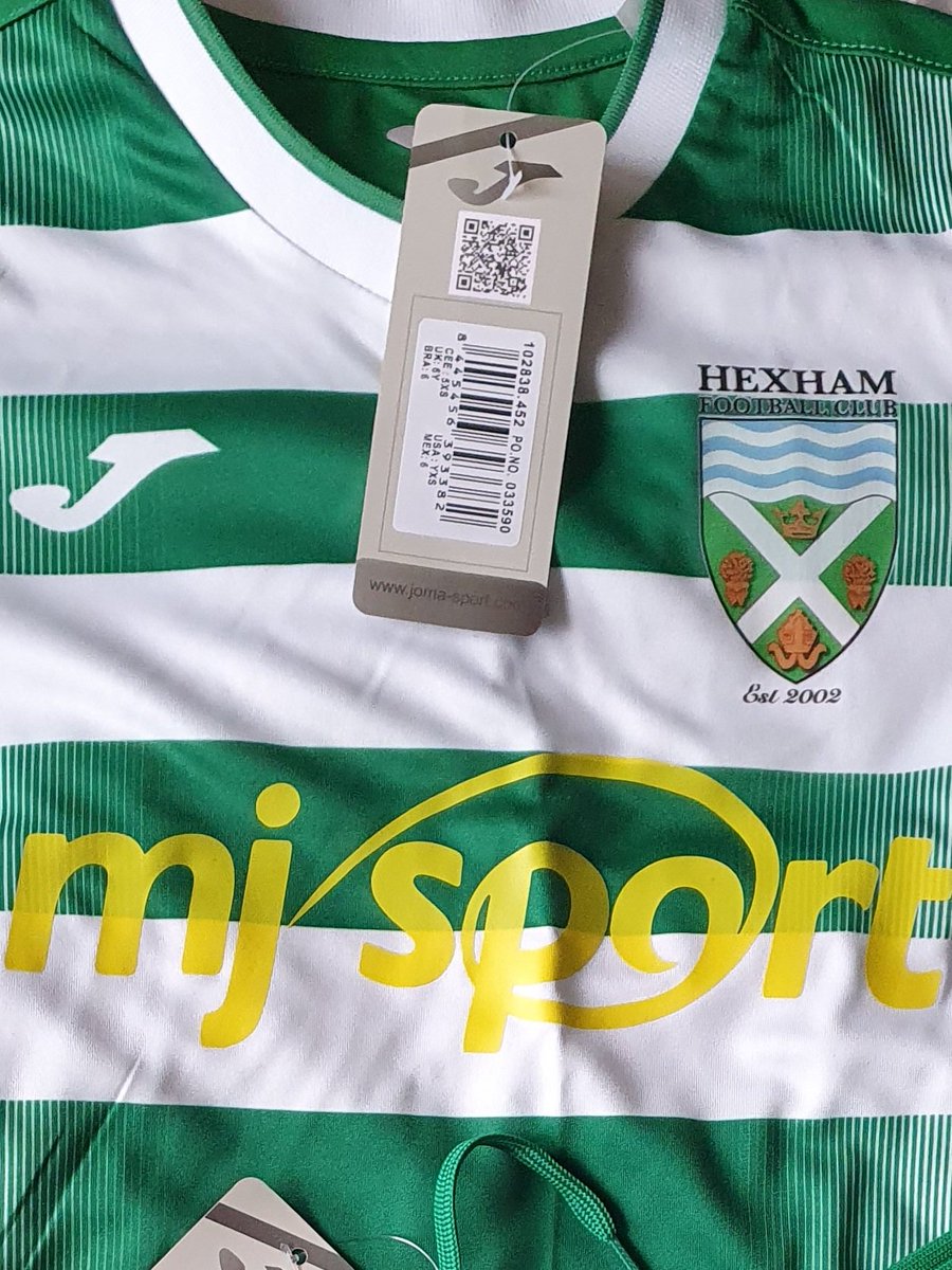 hexhamfc's tweet image. Huge Thank you once again to our Supplier &amp;amp; sponsor @mjsport1 for once again supplying one of our new teams  each Season. This year our new U7 Celtic team are proud recipients and they wore them with pride at tonight's friendly with Riding Mill Juniors. 
🟢⚪️⚽️🙏