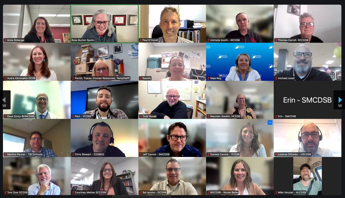 CV_Ontario's tweet photo. Teaching a Catholic online course this semester?  Using CVO courses and resources in your classroom?  Learning more about online pedagogy and integrating ICT into your practice?  Thank one of these amazing TELT Contacts and DeLCs – they facilitate all this and so much more! https://t.co/A8LKsRiah2
