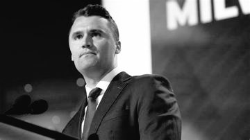 RealMomen's tweet image. he would of been a president for USA if he survived 🇺🇸 

#CharlieKirkshot