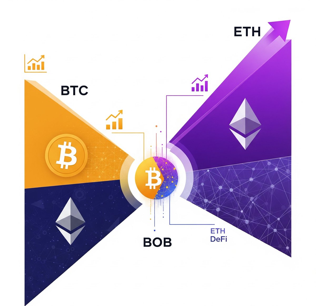 Sherry_7172's tweet photo. Only 0.3% of Bitcoin is in DeFi compared to Ethereum’s 30%.
Most BTC just sits idle—~$850 B worth of untapped liquidity.
That gap is closing fast, thanks to new hybrid tech like BOB that makes BTC usable without giving up its security. #BitcoinDeFi #BOBChain https://t.co/hQASrxdASQ
