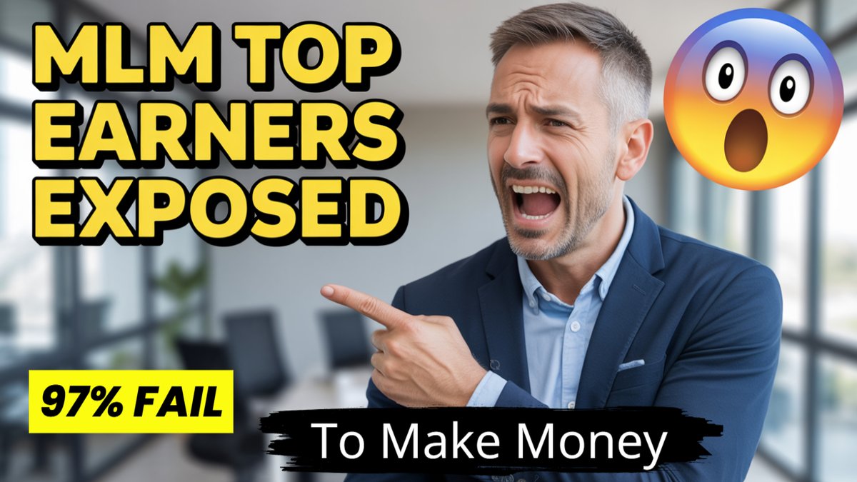 marketerssource's tweet photo. MLM Top Earner Secrets EXPOSED! Why Network Marketing Fails!
Watch this video to see why 97% of New Network Marketers Fail!
https://t.co/AntInQaNm7
#mlmscam #mlmtopearners #mlmfails #mlmattrition #mlmretention #networkmarketers #networkmarketingfails https://t.co/DDQTAVqPF6