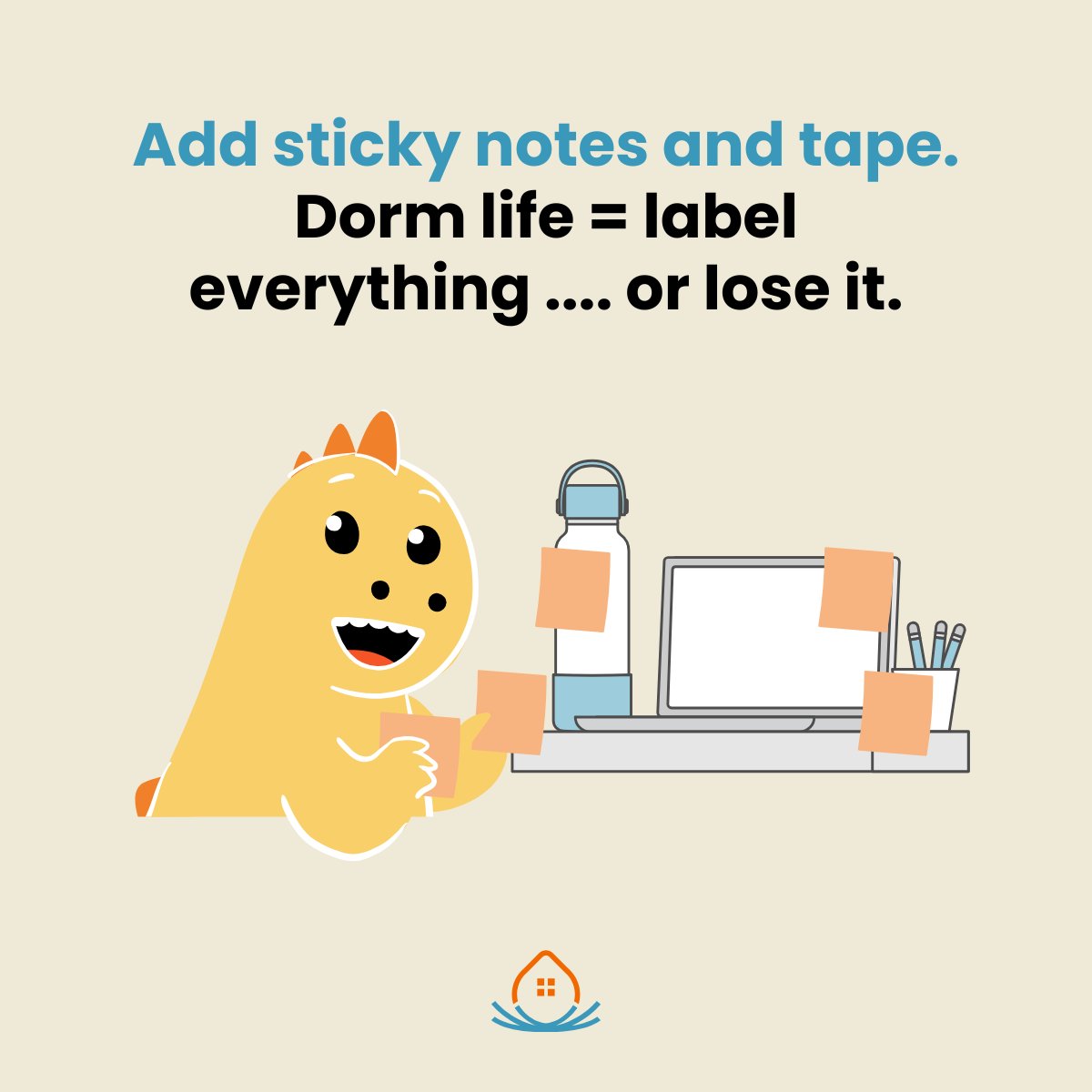 DomiSource's tweet image. Sticky notes + tape = dorm survival.

Label it, or say goodbye to it.

Trust us.

#DormLife #CollegeTips #PackingSmart #DomiSource