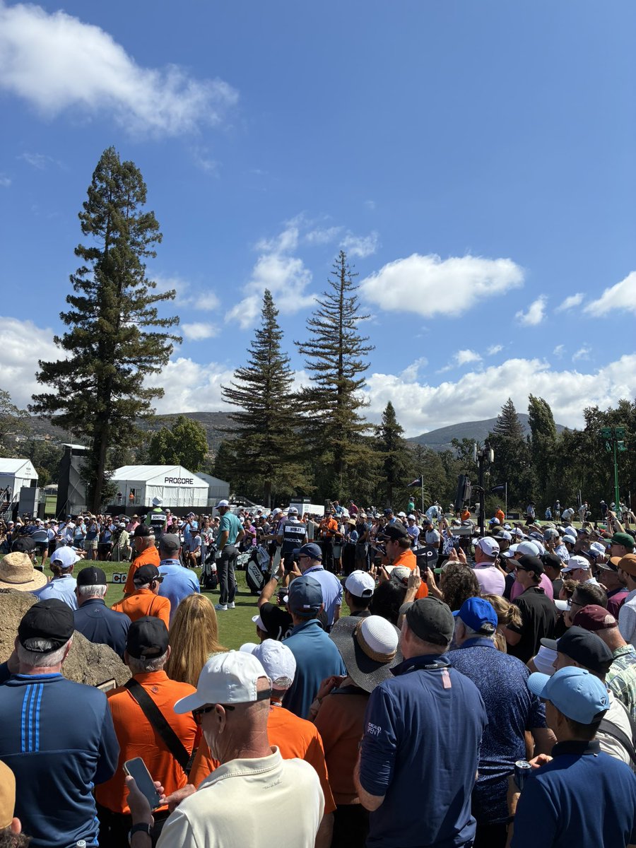 Scottie’s ready. And the Scottie crowd is ready in Napa