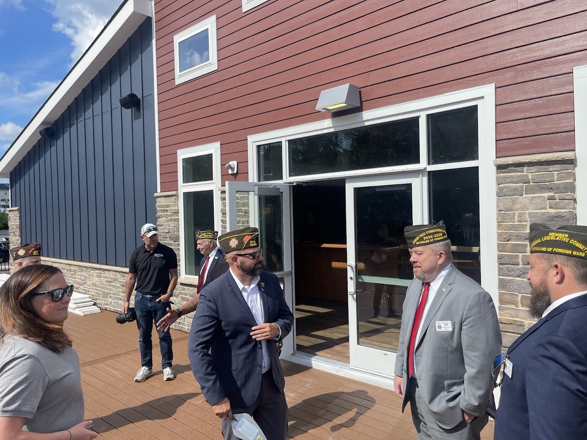 We hosted the Grand Line of Maryland Masons for a cornerstone laying ceremony of our new post home! Thank you to Glenn Umberger Jr., Junior Vice Commander-in-Chief for attending!
<a href="/VFWHQ/">VFW National HQ</a> #stillserving #VFW #vfwauxiliary