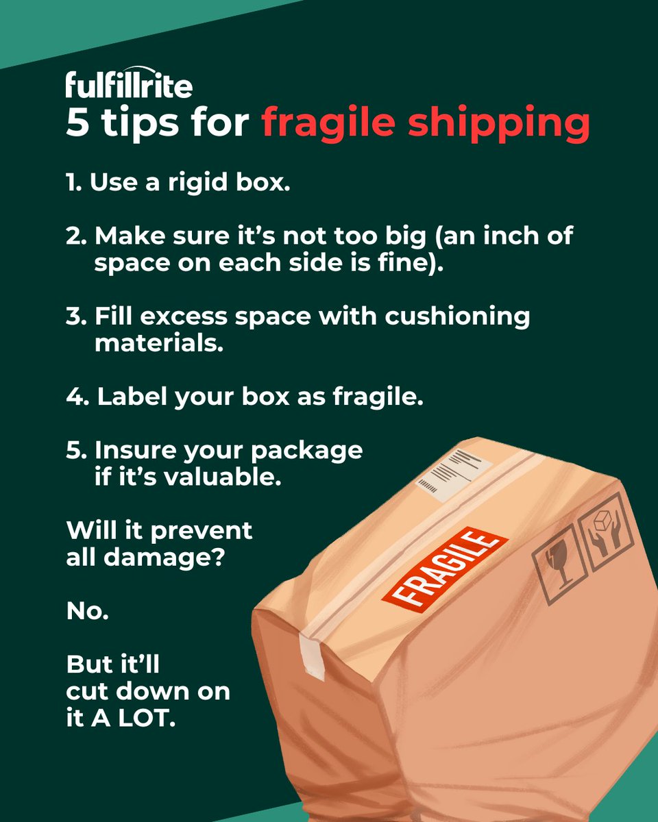 Can you prevent all shipping damage?

No.

But you can prevent A LOT of it.

And that adds up fast if you're a seller.

Returns cost more than packing paper.