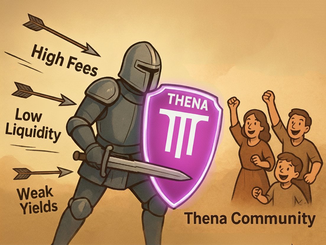 Shahzad_Ahmed09's tweet photo. 🛡️ THENA isn’t just DeFi… it’s DeFi with protection.
Low fees. High yields. Strong community.
#ThenaFi #DeFi https://t.co/Vo8c6qpn5E