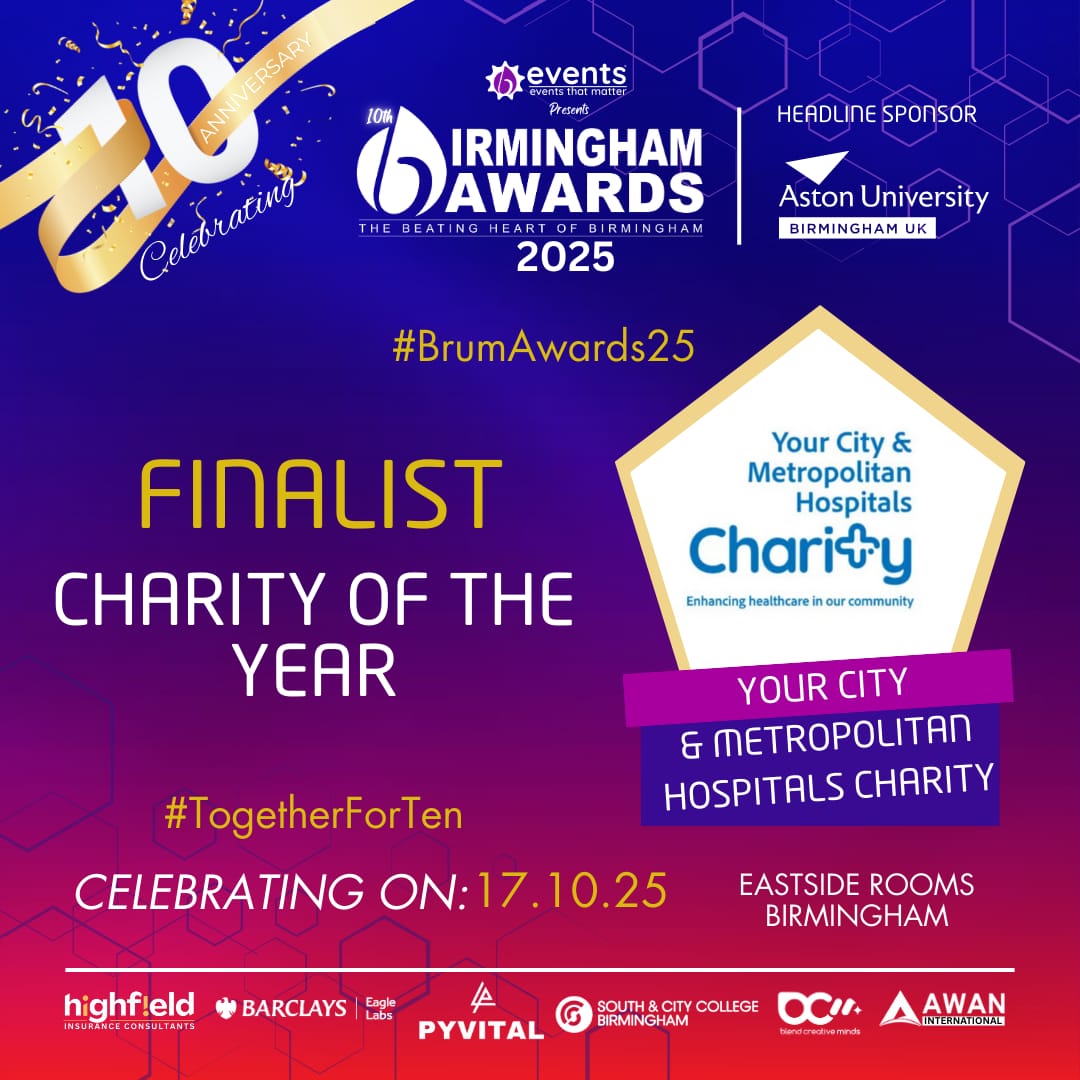 e2cd1's tweet image. SWB Trust Charity is excited to be a finalist for Brum's Charity of the Year please vote ✔️for us at: birminghamawards.co.uk