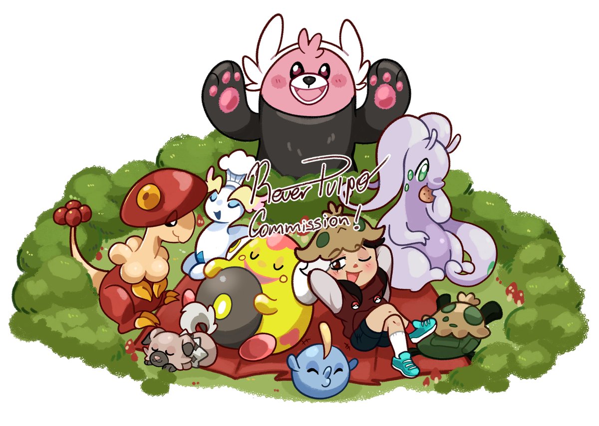 Reversedkraken's tweet image. bunch of work from these months!

#vgen #pokemon #commissions
