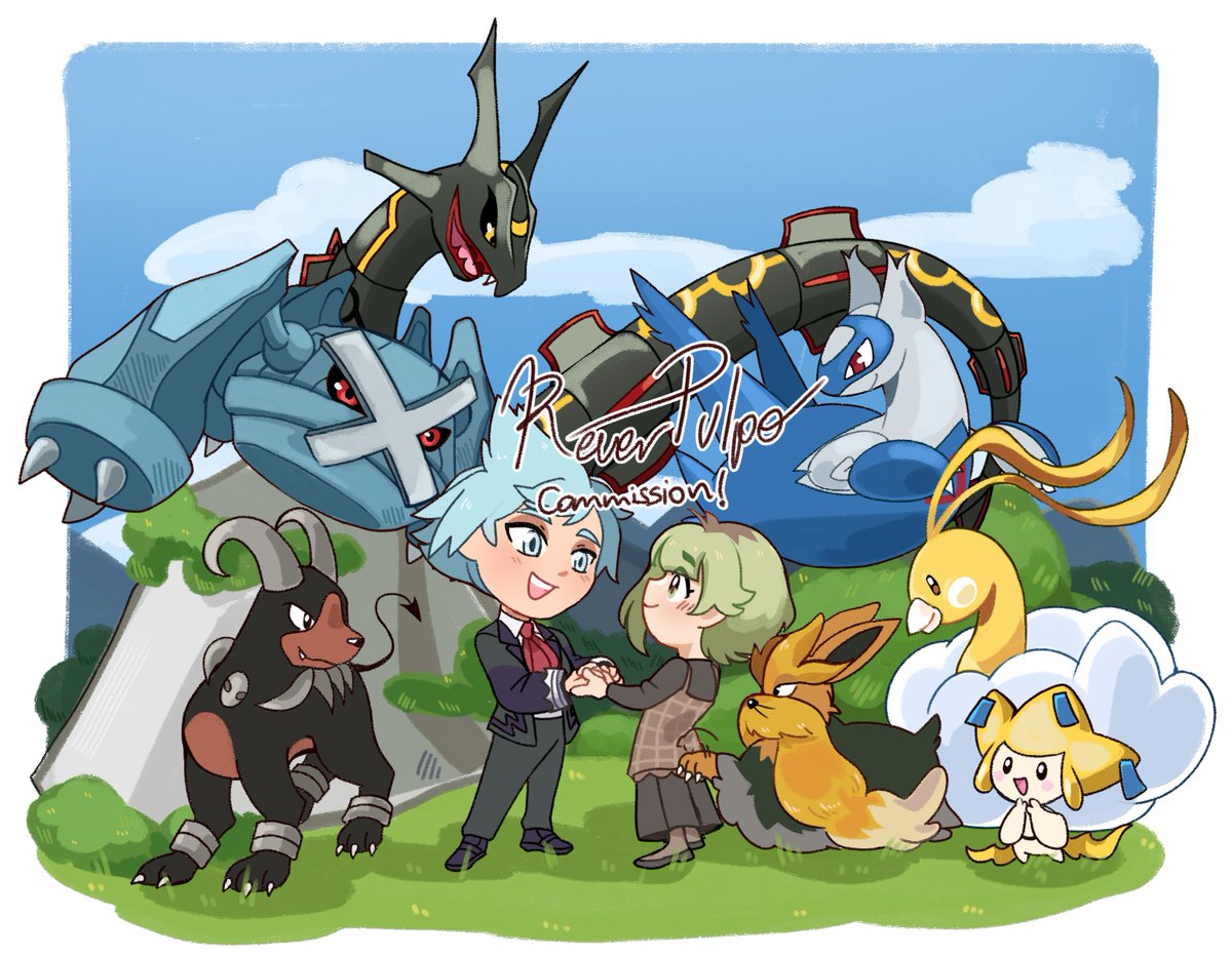 Reversedkraken's tweet image. bunch of work from these months!

#vgen #pokemon #commissions