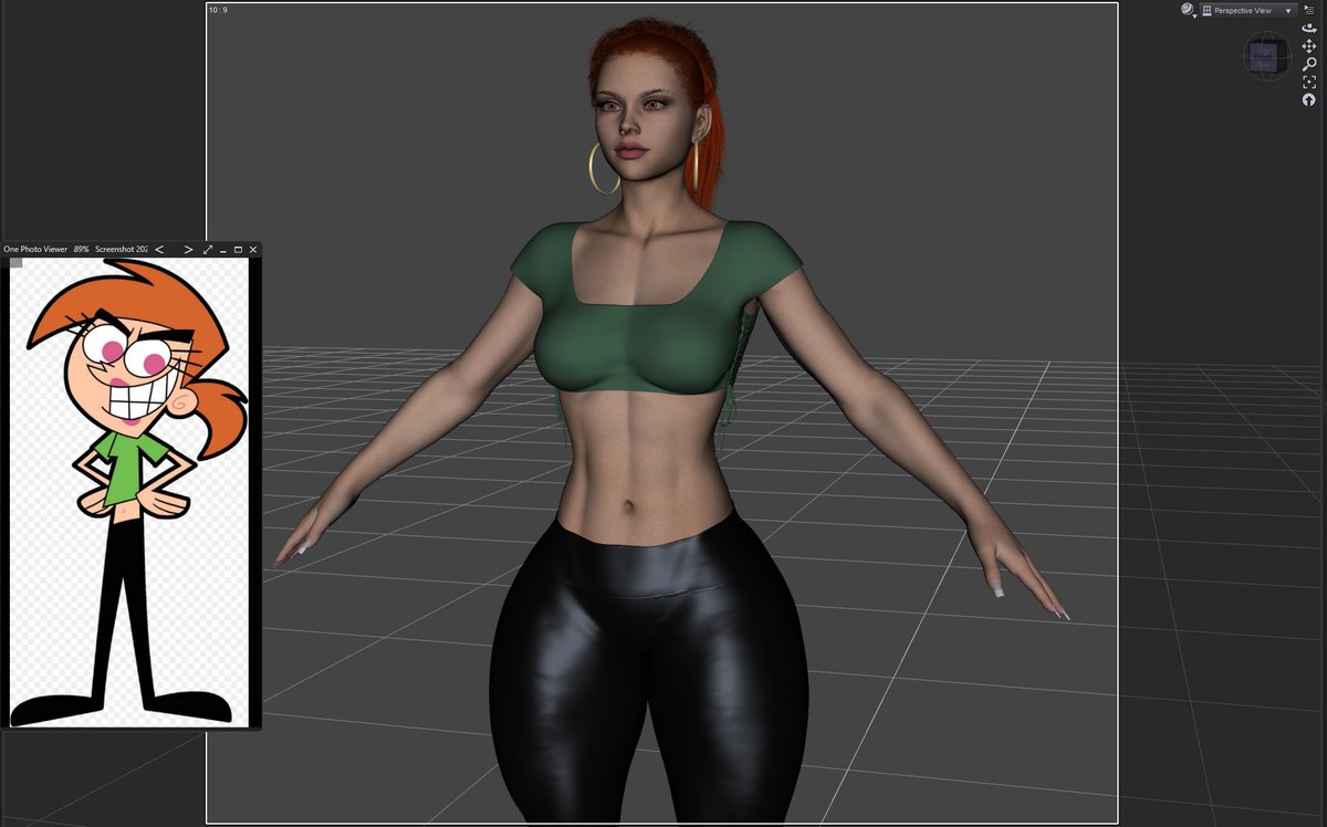 Aged up Vicky WIP