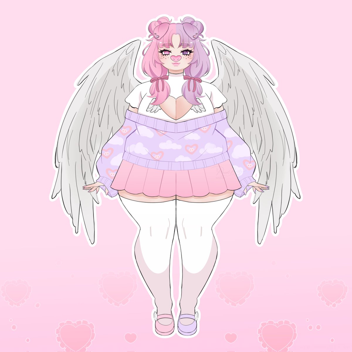 CooksieCupig's tweet image. Introducing Everyone's Favorite Cupig!

Hewwoink! I’m Cooksie! 🐷🪽

I'm an 18+ disabled plus-sized English speaking Cupig Vtuber with a lovecore aesthetic. Along with the passion to make people smile and laugh! 💌

🎨 @pnutbutr04
More info in the first reply⤵️
#Vtuber