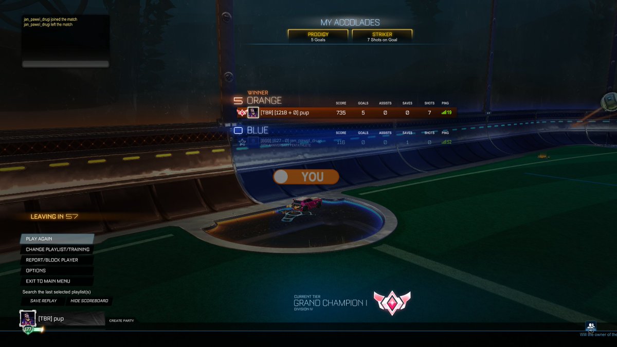 PupajsRL's tweet photo. fix your game @EpicGames @RL_Status @RocketLeague @PsyonixStudios 🤡👺 https://t.co/4nxqom4zVJ