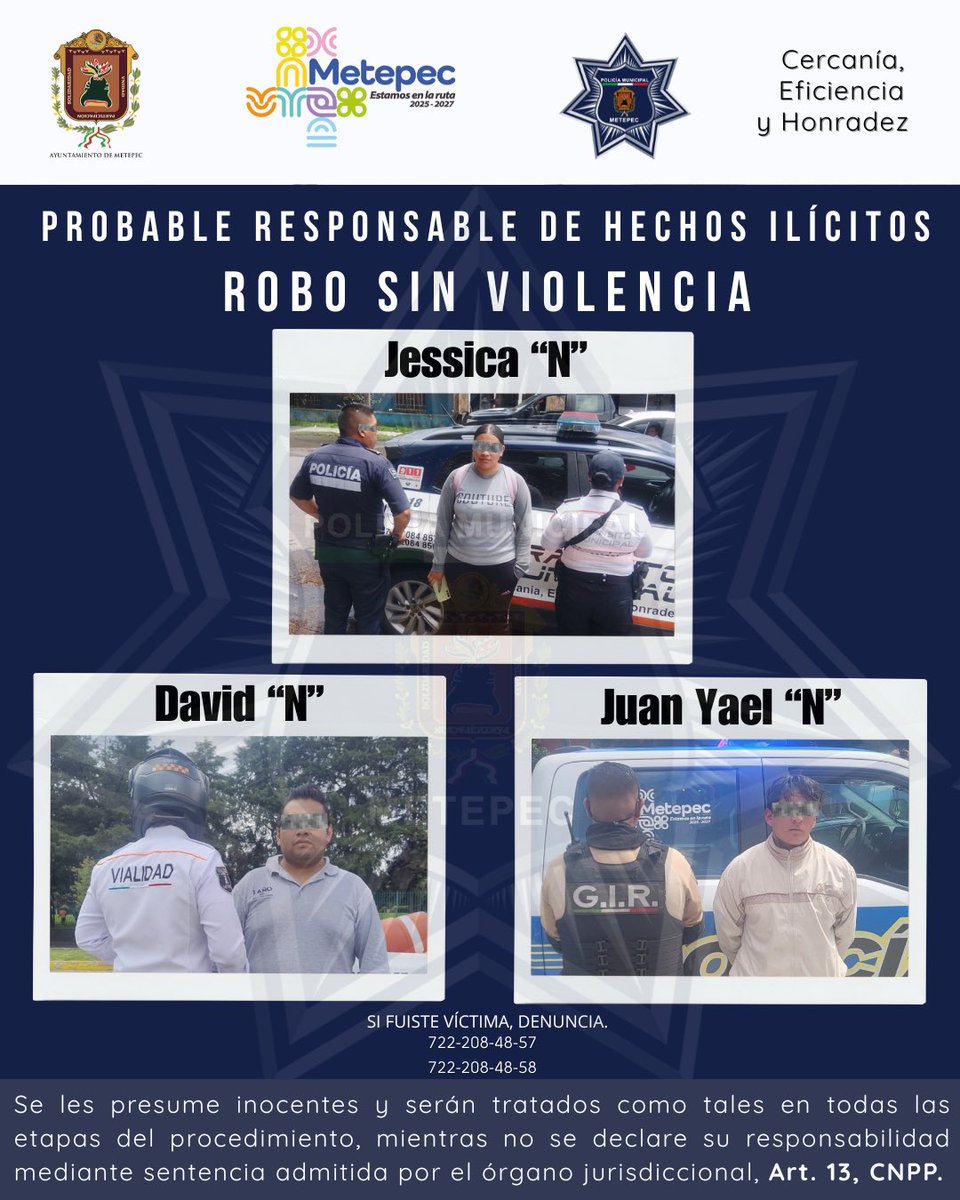 Policía Municipal de Metepec tweet media