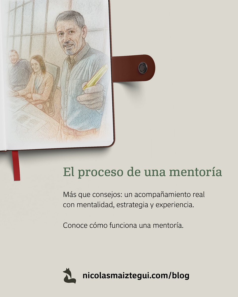 👥 ¿Qué pasa realmente en una mentoría?
🧭 No se trata de fórmulas ni recetas: es acompañamiento estratégico, emocional y con experiencia.
📚 Te cuento cómo lo hago, qué incluye y hasta dónde llega.
Lee el artículo completo: nicomaiztegui.com/blog/el-proces…