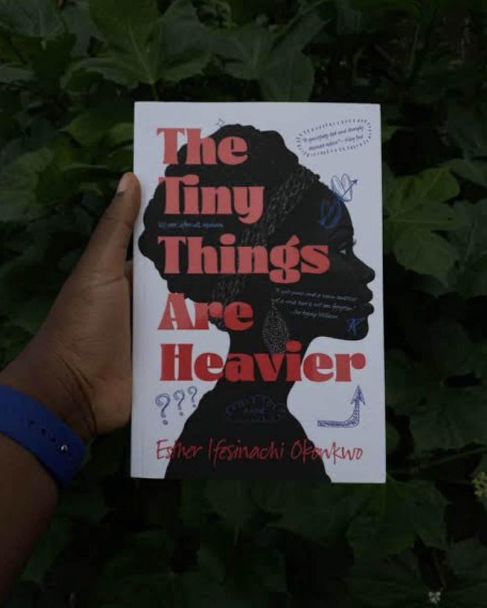 Hi bookish people!🥳

Our book for this month is “The Tiny Things Are Heavier” by Esther Ifesinachi Okonkwo

And our meeting is on Sunday, Sept. 28, 2025, from 2 pm to 6 pm at Yanga Dental Clinic, 51 Bode Thomas Street, beside Unity Bank, Surulere

See you there!❤️