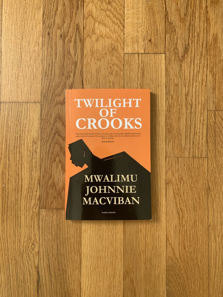 Two reviews of Twilight of Crooks you may have missed: from <a href="/lithub/">Literary Hub</a> and The Complete Review / <a href="/MAOrthofer/">Michael Orthofer</a> 

Read both reviews here: linktr.ee/Bakwa