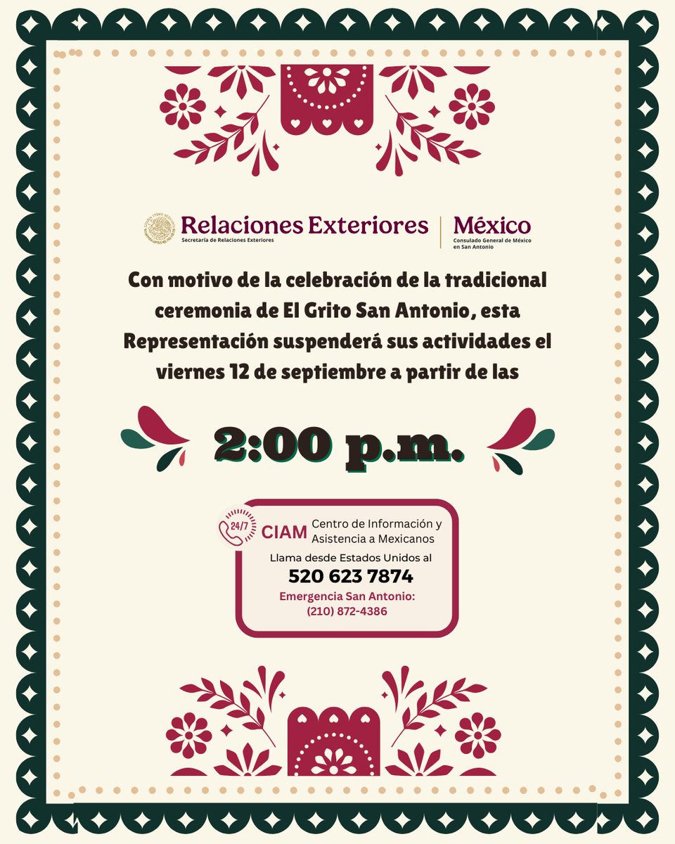 📌 Información importante