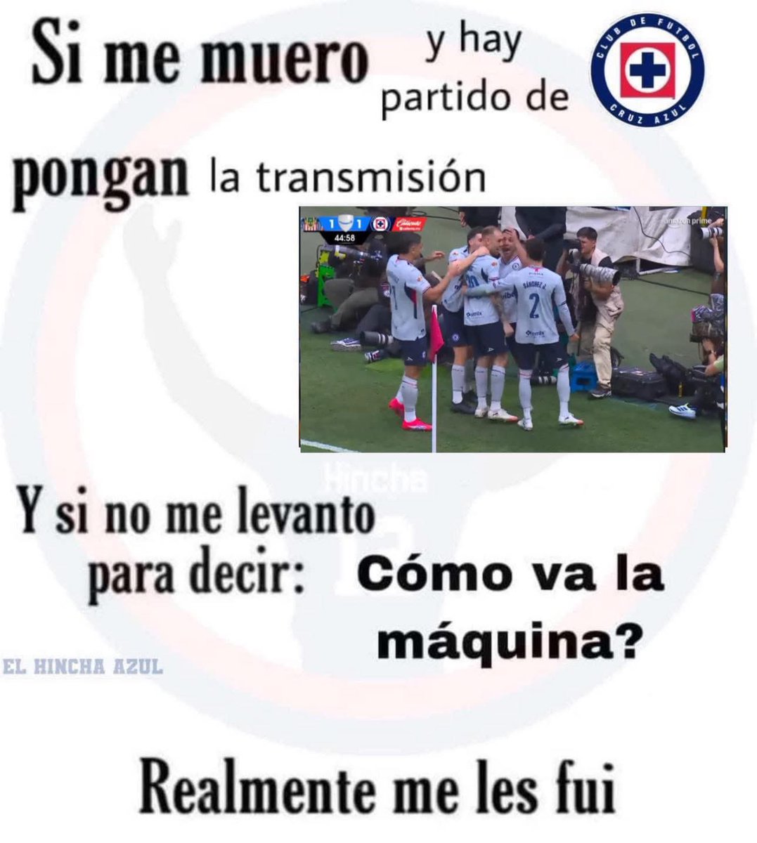 El Hincha Azul tweet media