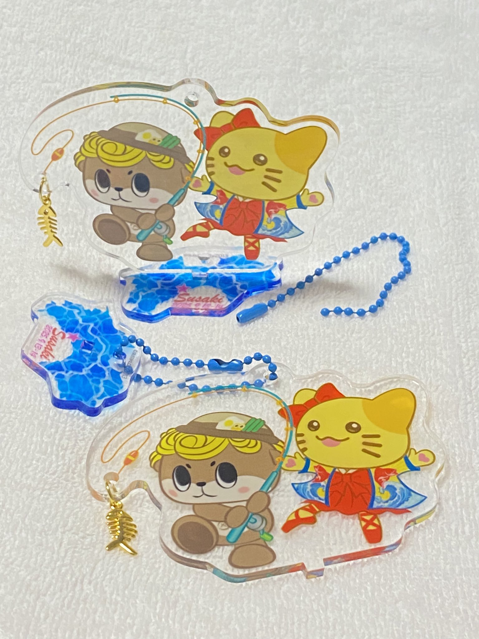 がんばっていきまっしょい　エースコックコラボアクリルスタンド　当選通知書付き がんばっていきまっしょい エースコックコラボアクリルスタンド