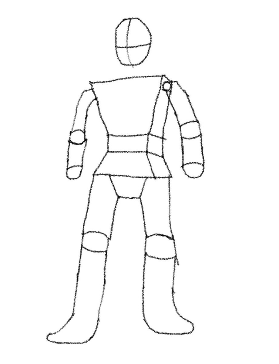 day 5 - following up on the studies yesterday, i tried constructing a body without a reference
i’m proud of the legs but the arms are kinda. youtubenails