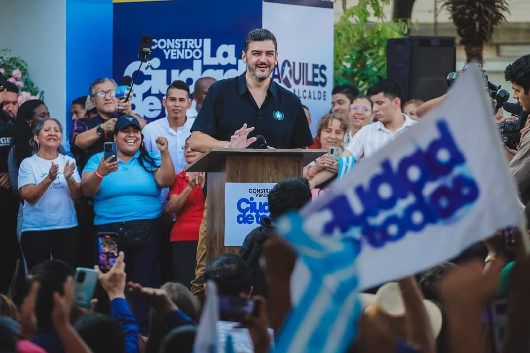 Hoy inauguramos en Las Orquídeas un espacio único en Guayaquil: un Centro Municipal de Cuidado Infantil, un Centro Integral de Atención a la Mujer y un Centro de Equidad y Justicia.⤵️