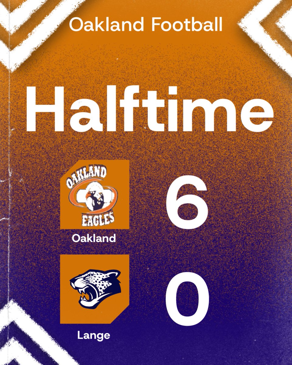 Eagles up at half. keep working #FlyAsOne #EagleExcellence