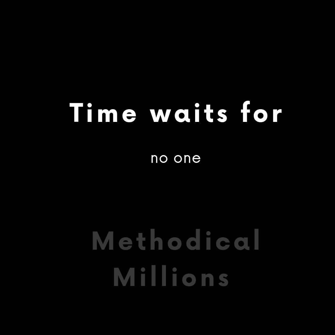 methodmillions's tweet image. Wealth compounds
Time doesn't