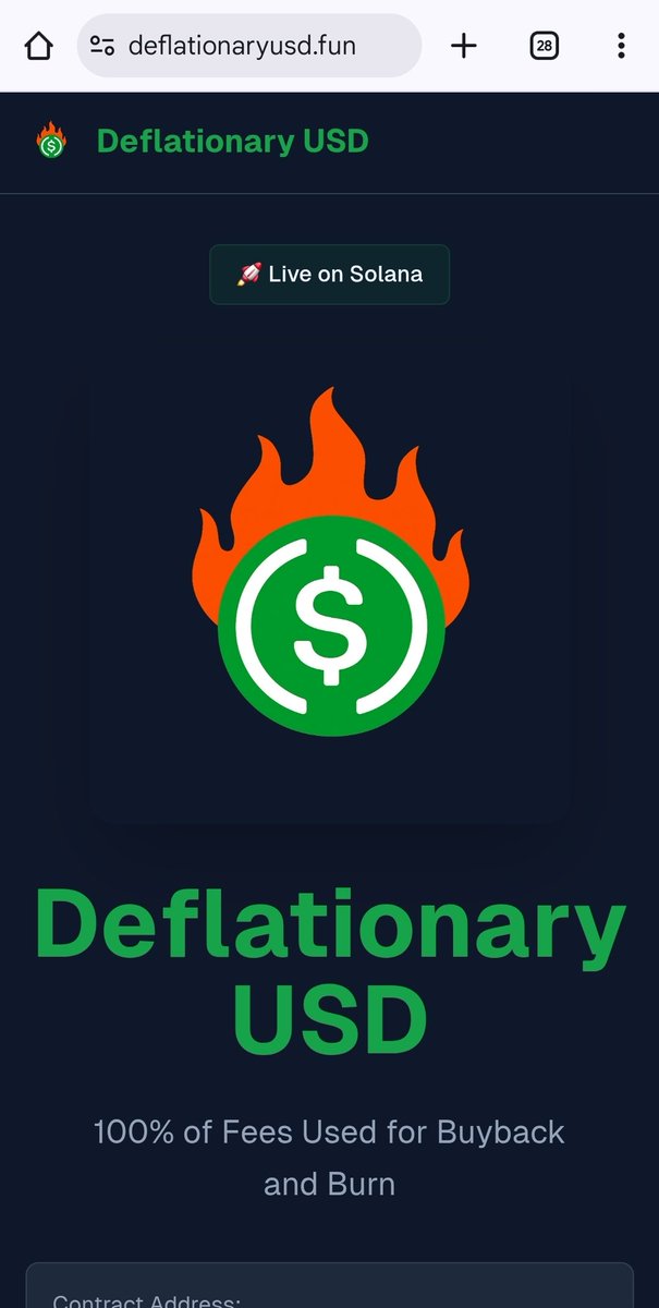 STOCKSURGE1's tweet photo. $DUSD
B8RHrVBxSjBGKqAbn1tXo6CWjvt5jFkkqjbCZtuDpump
DEFLATIONARY USD
https://t.co/LM7N17D61e
$SOL $DOGE $SHIB $ZACK #MEMECOINs $WLFI #useless $HOUSE $GHIBLI #titcoin $troll $MOBY $mundi $uranus $X $OTCFI $CRO $BNB #FARTCOIN $PNUT $ACT #Moodeng $light $ADA #FLOYDAI $SITCOM $RTR https://t.co/hENNFrfepP