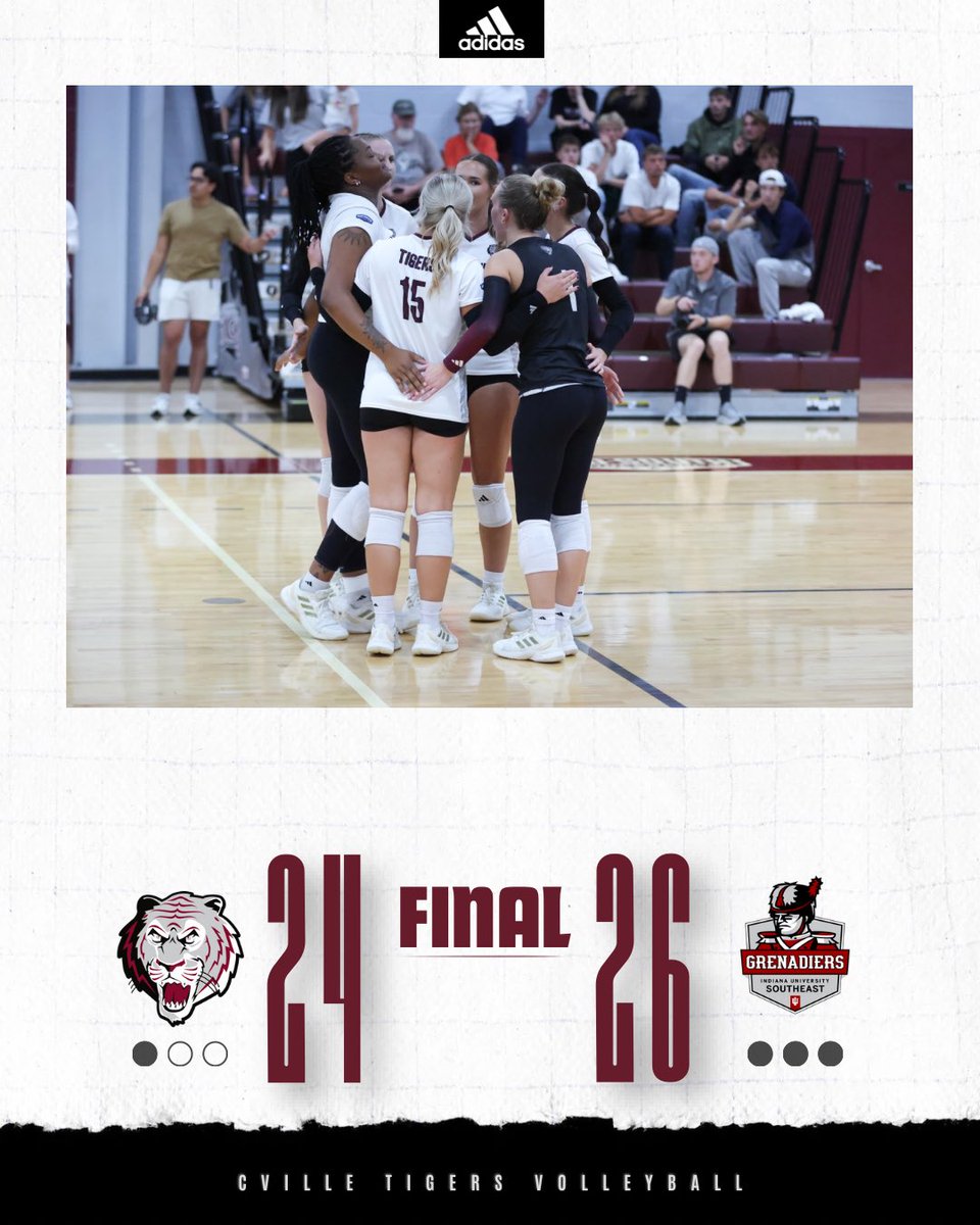 FINAL | Campbellsville falls 3–1 to IU Southeast.

#️⃣ #TigerUp