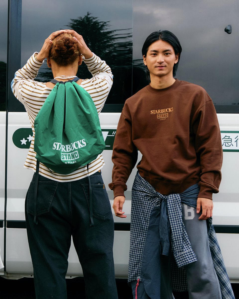 本日発売！☕️✨／ 〈STARBUCKS STAND by BEAMS〉が始動！ウェアや