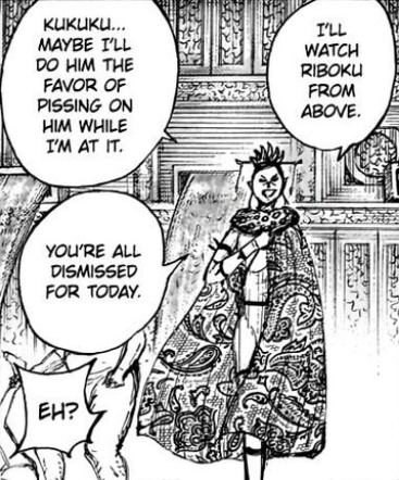 Leleo2211's tweet photo. #Kingdom848 #Kingdom Riboku bro 💔defect already or pull a Ousen and start your own Kingdom https://t.co/gjVdRjg7Fc
