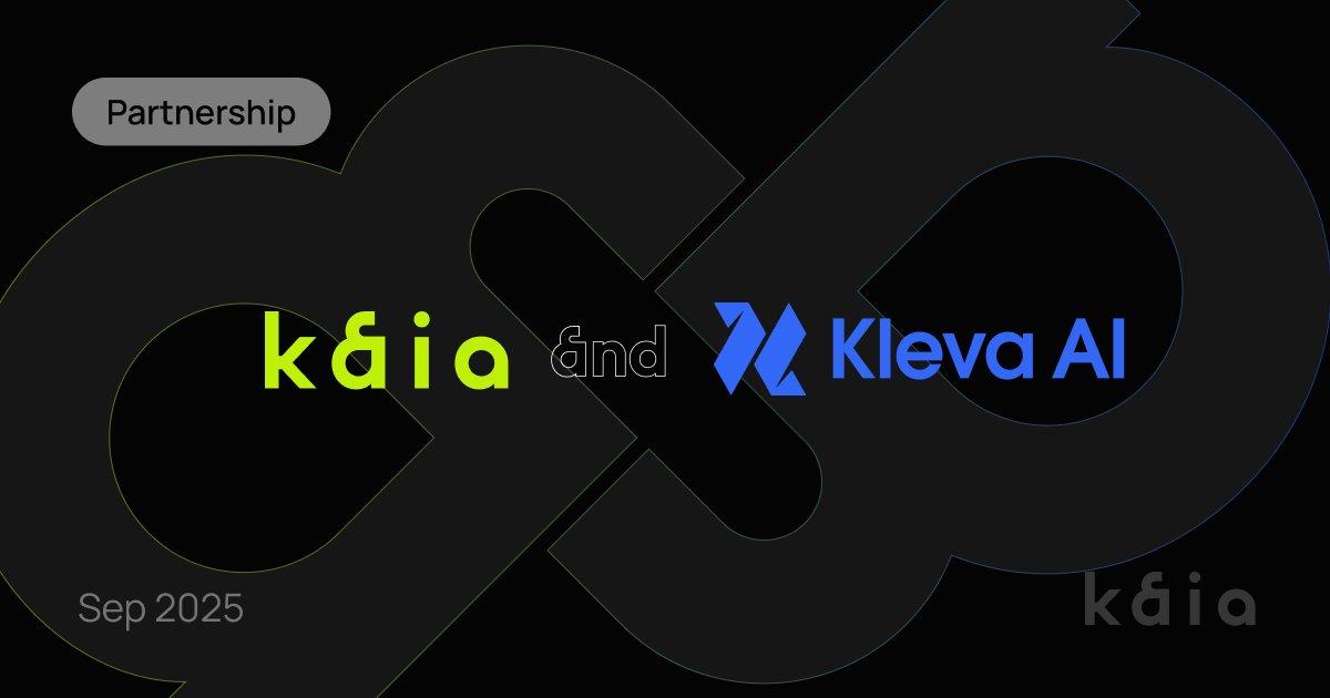 Kleva_AI's tweet image. 📢 Kleva AI x Kaia Partnership 🤝

We’re thrilled to announce our partnership with @KaiaChain @BuildonKaia 

Kaia is shaping the on-chain future of Asia, and Kleva AI will collaborate within the Kaia ecosystem to unlock the full potential of our Invisible Assets.

Stay tuned for…